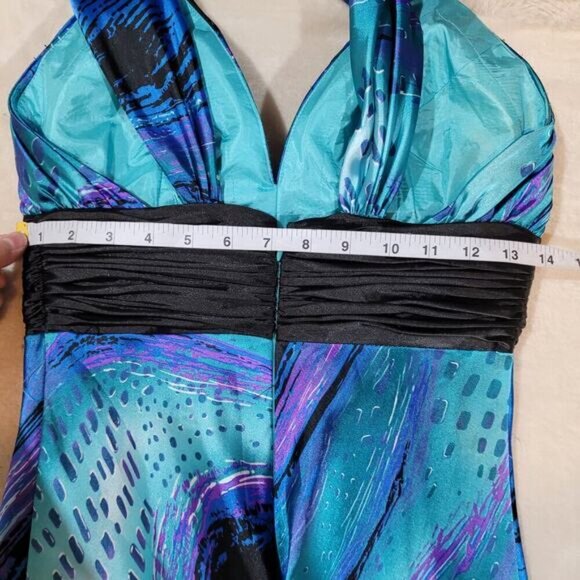 Vintage Dancing Queen U.S.A. Prom Evening‎ Dress - Size Small - Picture 5 of 8